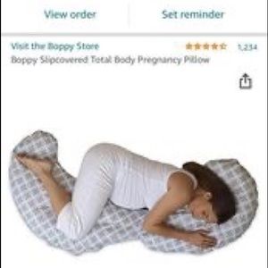 Boppy pregnancy pillow